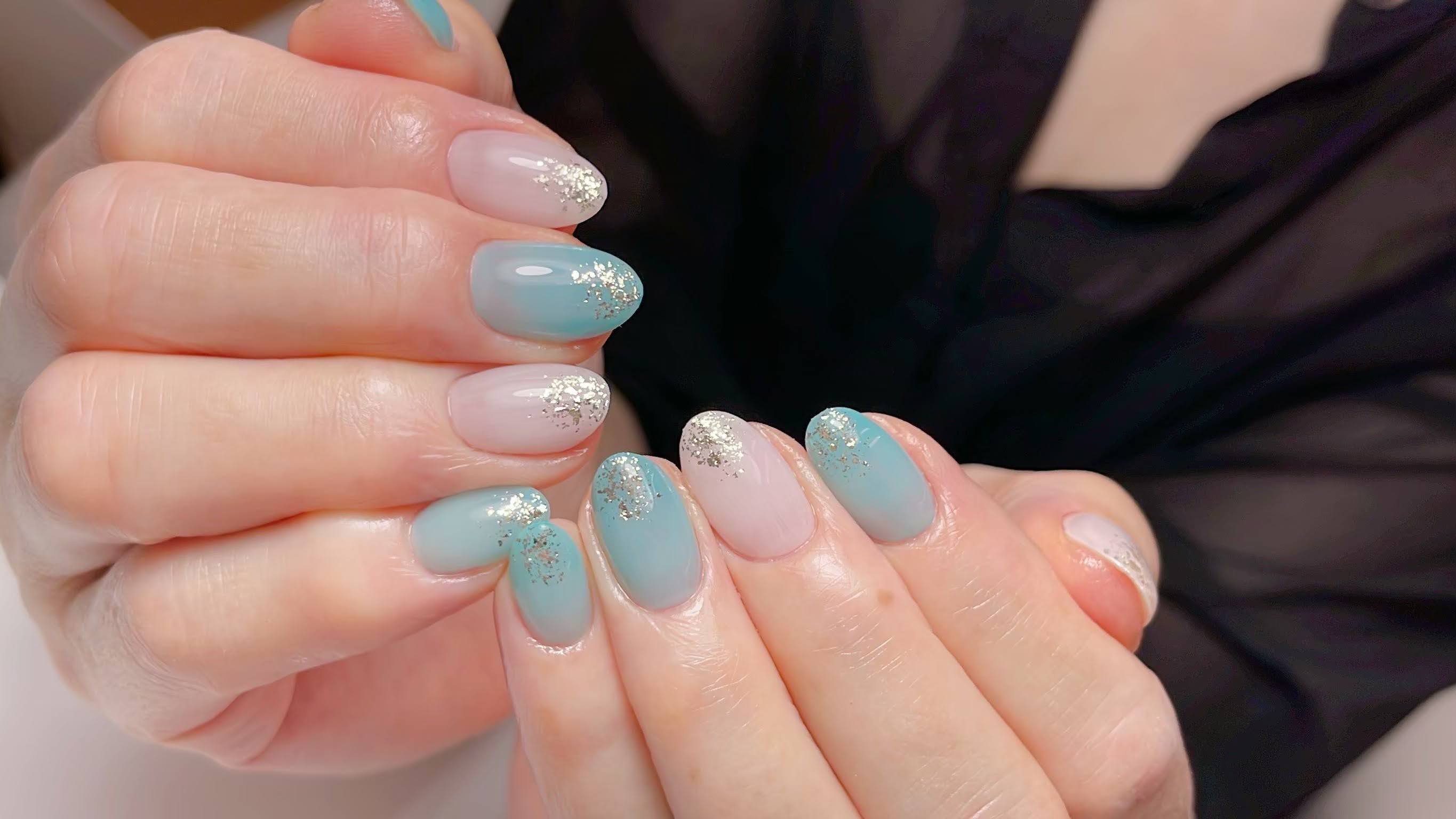 草津市 uluca nail ハンドコース ¥11,500